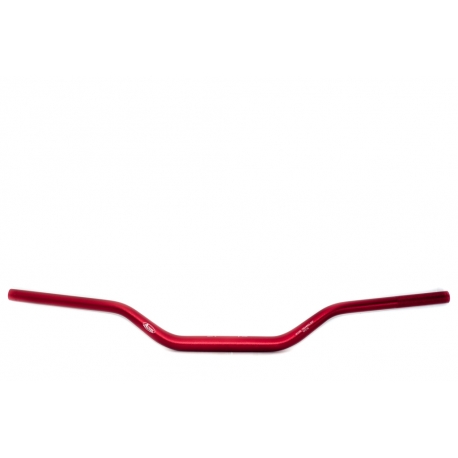 ACCEL KIEROWNICA (28,6MM) TAPER MX WZÓR KTM SX (7075-T6) ERGAL KOLOR CZERWONY (SZER. 808MM, WYS. 95MM)
