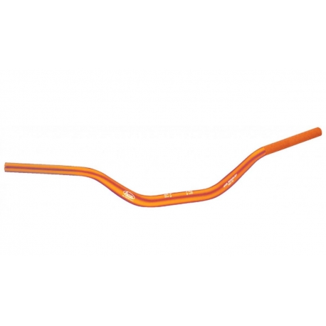 ACCEL KIEROWNICA ALUMINIOWA 28,6 MM TAPER MX MINI CROSS (50-85 CCM) WYSOKA (7075-T6) ERGAL KOLOR POMARAŃCZOWY (SZER. 732MM, WYS.