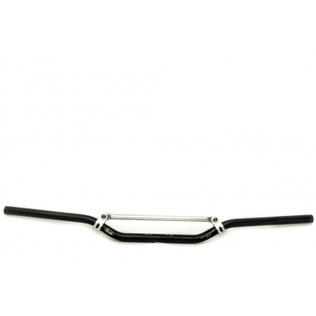 ACCEL KIEROWNICA ALUMINIOWA Z POPRZECZKĄ (22,2MM) MX WZÓR YAMAHA YZ NISKA KOLOR CZARNY (SZER. 810MM, WYS. 65MM)