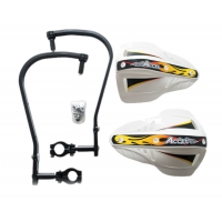 ACCEL OSŁONY RĄK (HANDBARY) Z MOCOWANIEM ALUMINIOWYM ENDURO 22MM (HG- KOLOR CZARNY, SD- KOLOR BIAŁY)