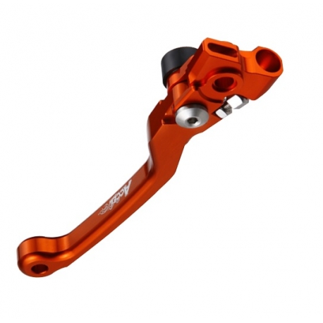 ACCEL DŹWIGNIA (KLAMKA NIEŁAMKA) SPRZĘGŁA KTM SX/SXF/EXC '07-'18 (POMPA BREMBO) KOLOR POMARAŃCZOWY (EASY PULL - LEKKIE SPRZĘGŁO)