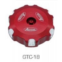 ACCEL KOREK WLEWU PALIWA HONDA CRF 450R '21-'23, CRF 250R '22-'23 KOLOR CZERWONY