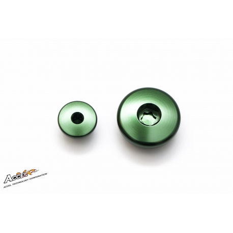 ACCEL KORKI INSPEKCYJNE SILNIKA SUZUKI / KAWASAKI KX 250F '10-'13 KOLOR ZIELONY