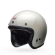 KASK MOTOCYKLOWY BELL CUSTOM 500 SOLID VINTAGE WHITE