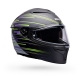 KASK MOTOCYKLOWY BELL LITHIUM VELO MATTE PEARL BLACK YELLOW