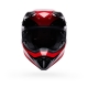 KASK MOTOCYKLOWY BELL MX-10 MIPS WAVE RED BLACK