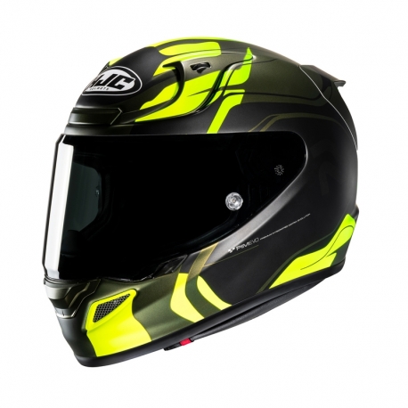 KASK MOTOCYKLOWY HJC RPHA12 LAWIN YELLOW BLACK M
