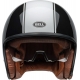 KASK MOTOCYKLOWY BELL TX501 ECE6 RALLY BLACK WHITE M