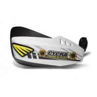 CYCRA PROMOCJA WZMOCNIONE OSŁONY RĄK (LISTKI) Z MOCOWANIEM (22MM/28,6MM) REBOUND KOLOR BIAŁY