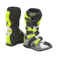 FORMA BUTY OFF ROAD/CROSS DZIECIĘCE/JUNIOR/KID GRAVITY KOLOR SZARY/BIAŁY/ZÓŁTY FLUO ROZMIAR 39