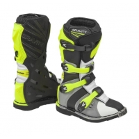 FORMA BUTY OFF ROAD/CROSS DZIECIĘCE/JUNIOR/KID GRAVITY KOLOR SZARY/BIAŁY/ZÓŁTY FLUO ROZMIAR 33