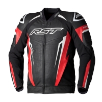 KURTKA MOTOCYKLOWA SKÓRZANA RST TRACTECH EVO 5 RED BLACK WHITE XL