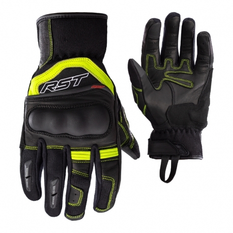 RĘKAWICE MOTOCYKLOWE RST URBAN AIR 3 MESH BLACK FLUO YELLOW