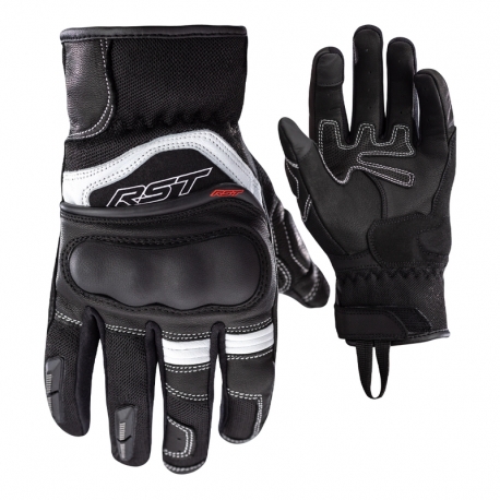 RĘKAWICE MOTOCYKLOWE RST URBAN AIR 3 MESH BLACK WHITE