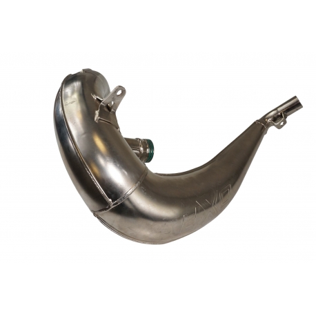 OXA FACTORY DYFUZOR (TUBA REZONANSOWA) FRONT EXHAUST PIPE CHROME KTM SX / EXC 250 / 300 '12-'16, HUSQVARNA TC / TE 250 / 300 '14