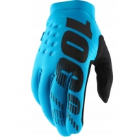 100 PROCENT RĘKAWICE CROSS/ENDURO BRISKER TURQUOISE KOLOR TURKUSOWY ROZMIAR XL