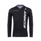 KENNY RACING KOSZULKA CROSS/ENDURO MODEL PERFORMANCE SOLID BLACK KOLOR CZARNY/BIAŁY ROZMIAR S