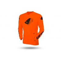 UFO KOSZULKA RADIAL DZIECIĘCA / JUNIOR / KID CROSS KOLOR POMARAŃCZOWY FLUO ROZMIAR XXS - KOLEKCJA 2025