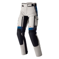 SPODNIE MOTOCYKLOWE TEKSTYLNE RST PRO SERIES ADVENTURE D3O SILVER BLUE