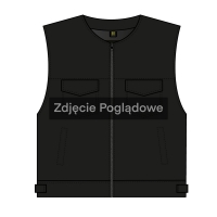 KAMIZELKA MOTOCYKLOWA SKÓRZANA BROGER BLADE BLACK