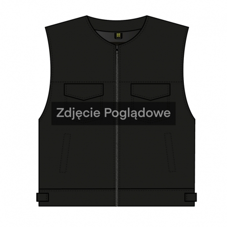 KAMIZELKA MOTOCYKLOWA SKÓRZANA BROGER BLADE BLACK