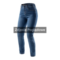 JEANSY MOTOCYKLOWE DAMSKIE REBELHORN CLASSIC WASHED BLUE MONOLAYER
