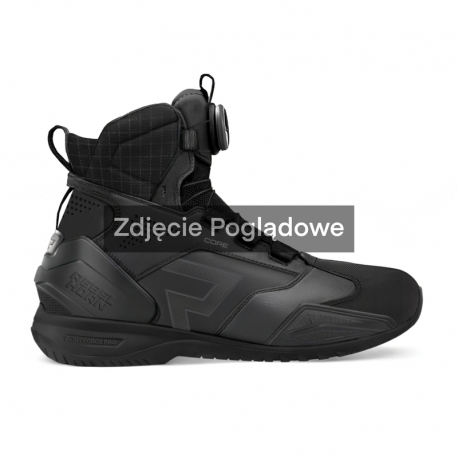 BUTY MOTOCYKLOWE REBELHORN CORE BLACK WODOODPORNE