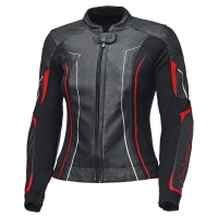 KURTKA MOTOCYKLOWA SKÓRZANA DAMSKA HELD DEBBIE 3 BLACK FLUO RED