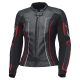 KURTKA MOTOCYKLOWA SKÓRZANA DAMSKA HELD DEBBIE 3 BLACK FLUO RED