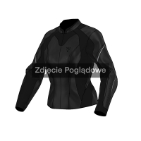 KURTKA MOTOCYKLOWA SKÓRZANA DAMSKA REBELHORN DIVA ST BLACK