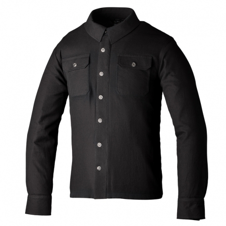 KOSZULA MOTOCYKLOWA RST LUMBERJACK PLAIN BLACK