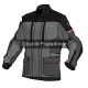 KURTKA MOTOCYKLOWA TEKSTYLNA BROGER OVERLAND BLACK DARK GREY RED