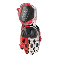 RĘKAWICE MOTOCYKLOWE RST PRO SERIES GP D3O BLACK RED WHITE
