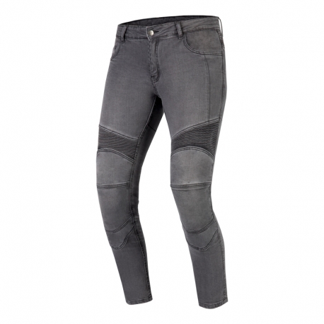 JEANSY MOTOCYKLOWE DAMSKIE OZONE ROXY WASHED BLACK 34/30