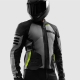 KURTKA MOTOCYKLOWA TEKSTYLNA REBELHORN SCANDAL 3 BLACK GREY FLUO YELLOW