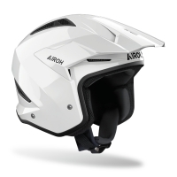 KASK MOTOCYKLOWY AIROH TRR 2 COLOR WHITE GLOSS