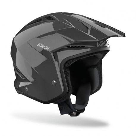 KASK MOTOCYKLOWY AIROH TRR 2 COLOR DARK GREY GLOSS