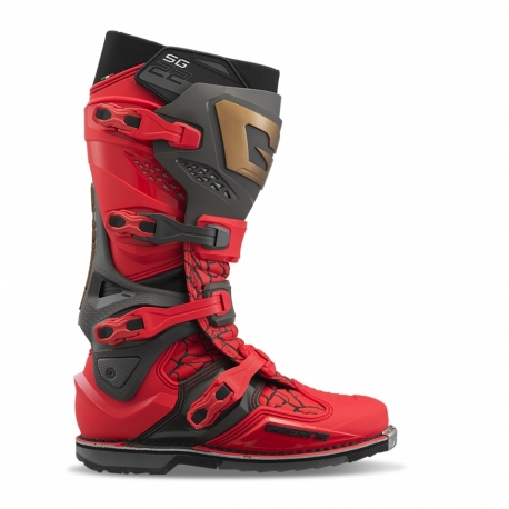 GAERNE BUTY CROSS/ENDURO MODEL SG-22 MAGMA MJK LIMITED EDITION KOLOR CZERWONY/CZARNY/BRĄZOWY ROZMIAR 44.5