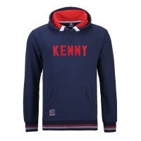 KENNY RACING BLUZA Z KAPTUREM SUZUKA KOLOR NIEBIESKI/CZERWONY ROZMIAR L