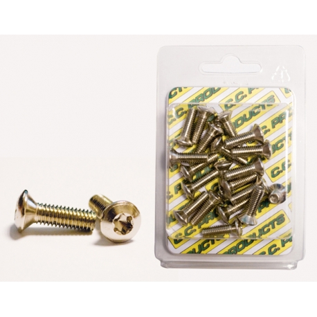 CC ŚRUBY TARCZY HAMULCOWEJ STOŻKOWE M6/18MM (20SZT.) TORX T-30 10,9 HRC (1083-11) (CC PRODUCTS)