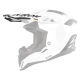 DASZEK DO KASKU AIROH AVIATOR 3 COLOR WHITE GLOSS