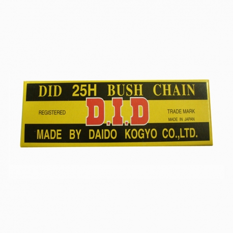 DID ŁAŃCUSZEK ROZRZĄDU 25H-82 (82 OGNIW) (OTWARTY + ZAKUWKA)