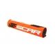 SCAR RACING GĄBKA NA KIEROWNICĘ (POPRZECZKĘ) (250MM) KOLOR POMARAŃCZOWY Z LOGO SCAR