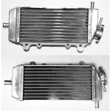 PSYCHIC CHŁODNICA KAWASAKI KXF 250 '04-05, SUZUKI RMZ 250 04-06 WZMOCNIONA O ZWIĘKSZONEJ POJEMNOŚCI LEWA (Z KORKIEM) (SZT.)