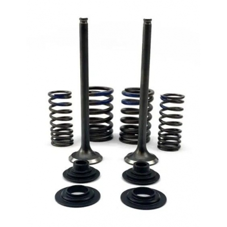 PSYCHIC ZAWORY SSĄCE (KOMPLET 2 SZT. ZAWORÓW ZE SPRĘŻYNAMI I PODKŁADKAMI) HONDA CRF 250 F '19-'24 STALOWE