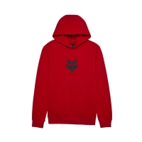 BLUZA Z KAPTUREM FOX HEAD FLEECE PO FLAME RED M