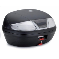 KAPPA KUFER CENTRALNY 46L MONOLOCK K46NT ZIPPY Z BIAŁYMI ODBLASKAMI ( ZAWIERA PŁYTĘ ) (K46NT) - WYCOFANY Z OFERTY