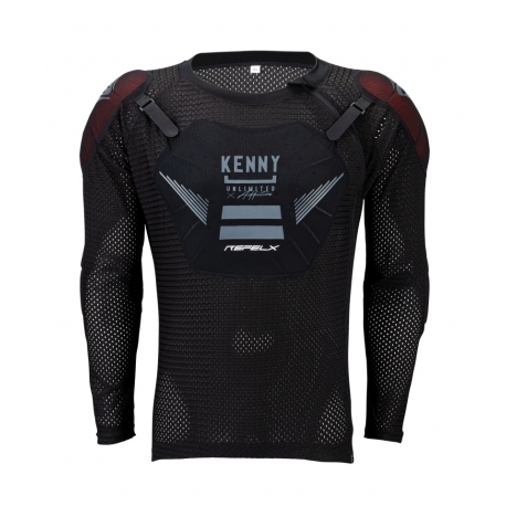 KENNY RACING BUZER OSŁONA KLATKI PIERSIOWEJ NA SIATCE BODY PROTECTOR MTB REFLEX DZIECIĘCE/KID/JUNIOR KOLOR CZARNY ROZMIAR L