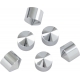 ROCKER BOX BOLT COVERS CHROME