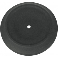 AIR CLEANER COVER STEALTH BOBBER DISHED BLACK